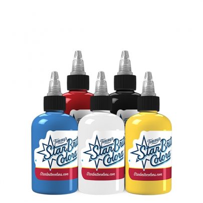 World Famous Primary Color Ink Set 2  World Famous Tattoo Ink